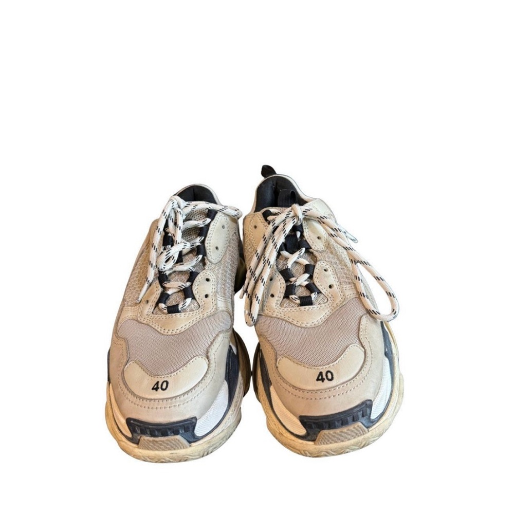 Balenciaga Triple S Sneakers Vanille Beige EU 40 - Picture 2 of 5